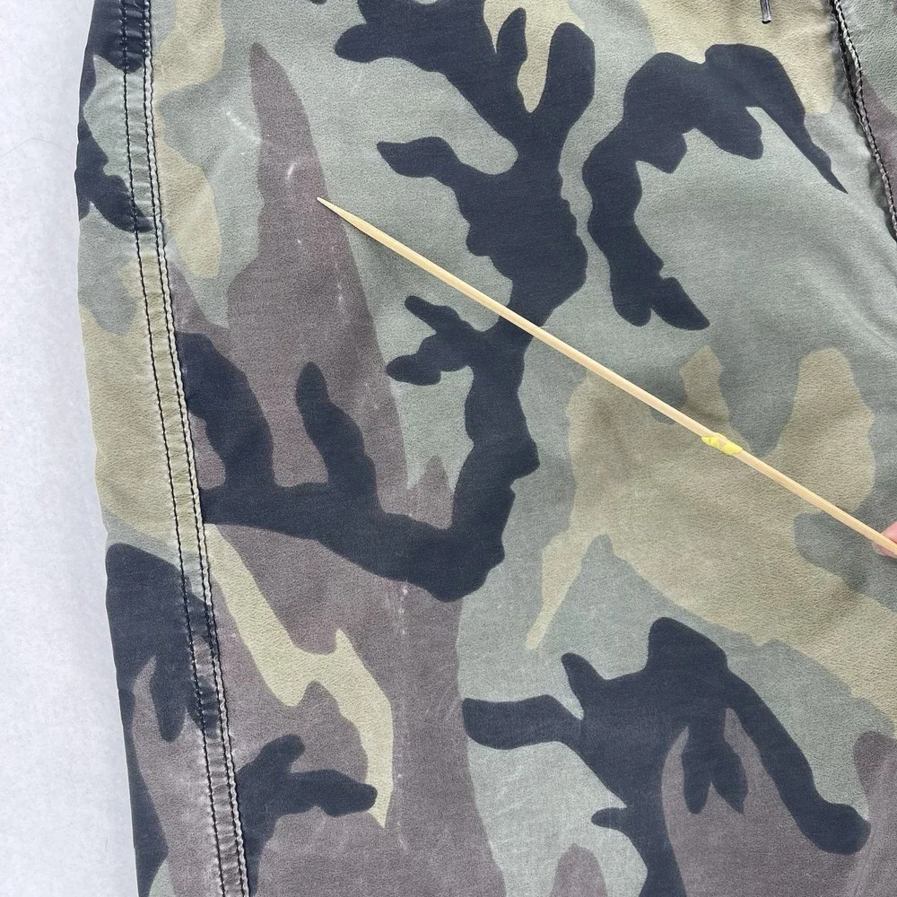 Birdwell Beach Britches Board Shorts Mens 34 Camo Texas Nylon Surf Swim Trunks